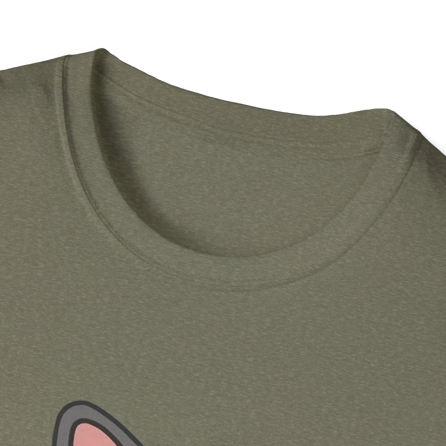 Cute Cat 'Bad Day' Unisex Softstyle T-Shirt - Perfect for Cat Lovers!