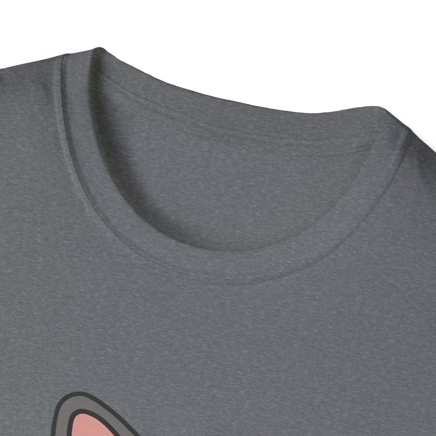 Cute Cat 'Bad Day' Unisex Softstyle T-Shirt - Perfect for Cat Lovers!