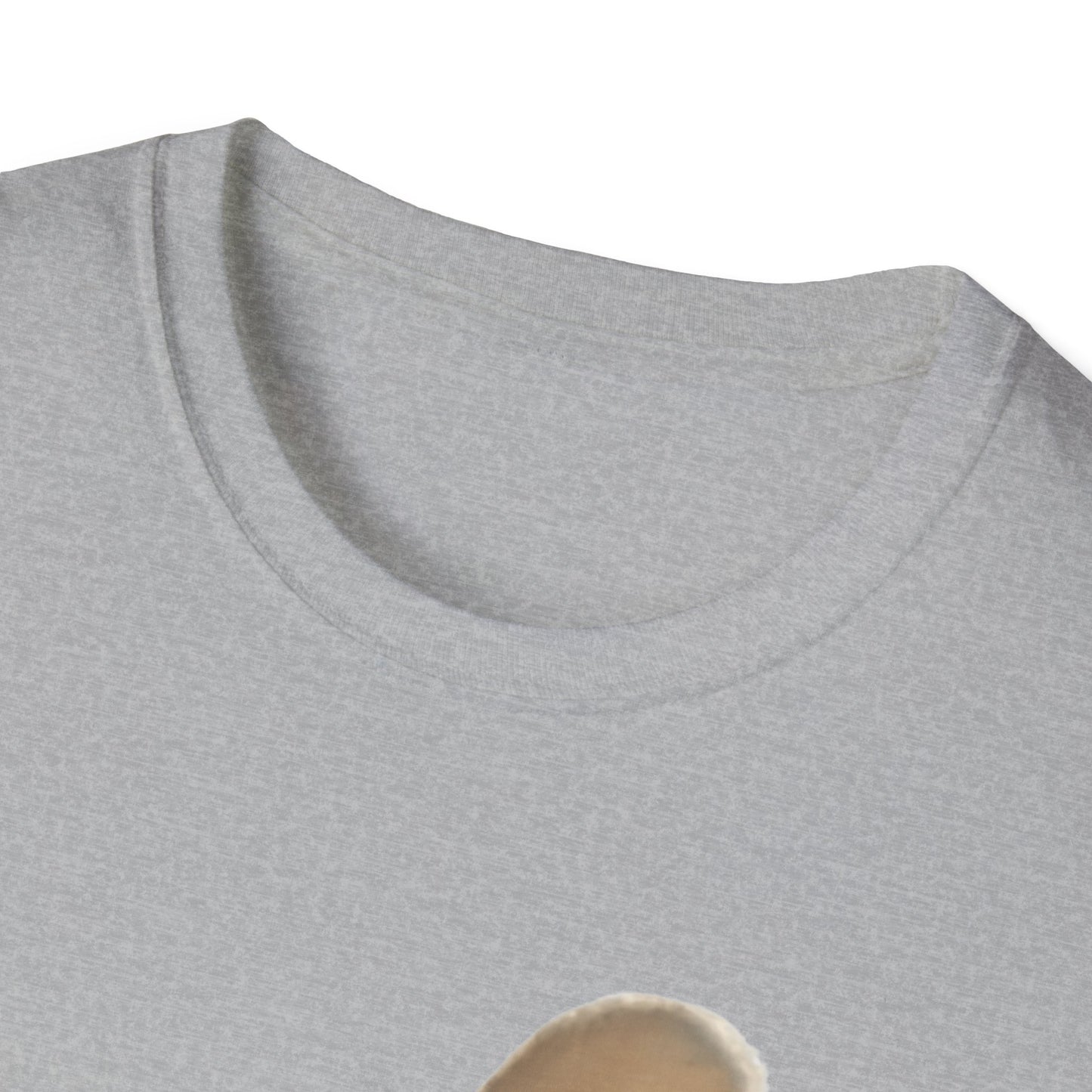 Heard you were 🏳️‍🌈- Cute Feline Graphic Unisex Softstyle T-Shirt – Perfect for Cat Lovers
