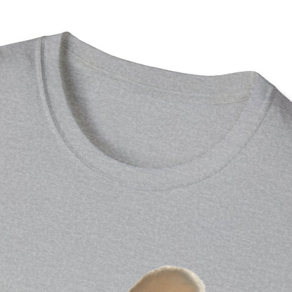 Heard you were 🏳️‍🌈- Cute Feline Graphic Unisex Softstyle T-Shirt – Perfect for Cat Lovers