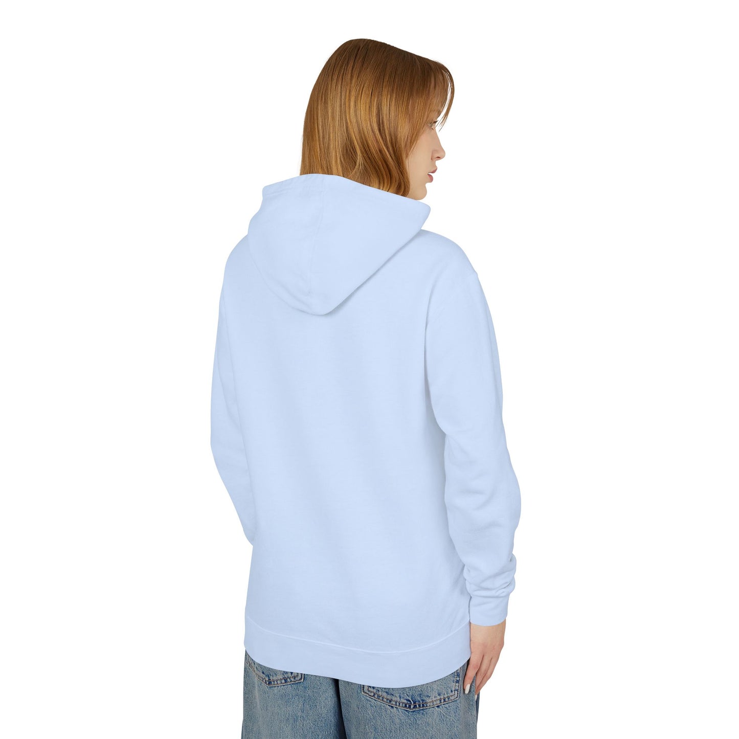 Hey Gorgeous Cat Unisex Lightweight Hoodie - Cute and Comfy Sweatshirt