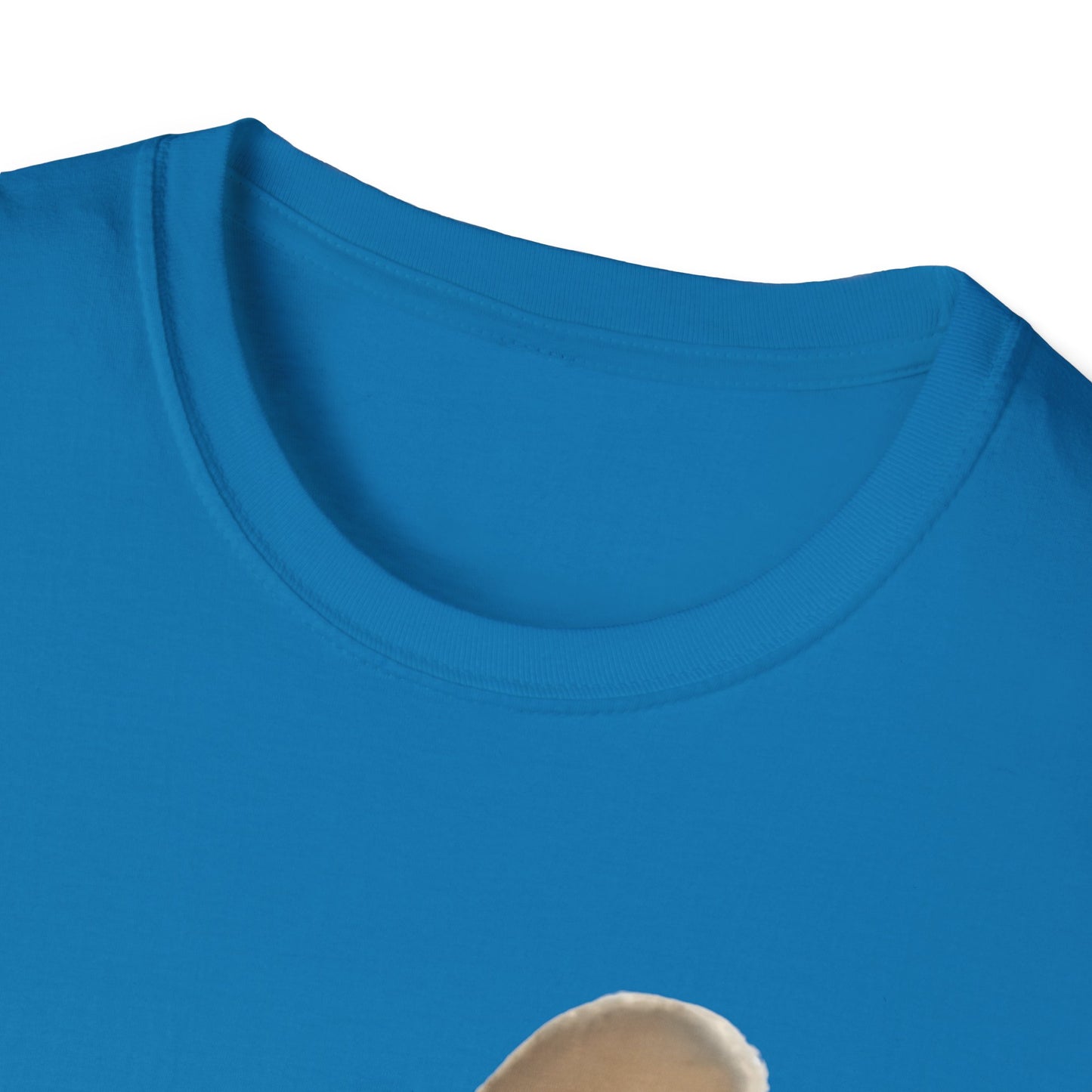 Heard you were 🏳️‍🌈- Cute Feline Graphic Unisex Softstyle T-Shirt – Perfect for Cat Lovers