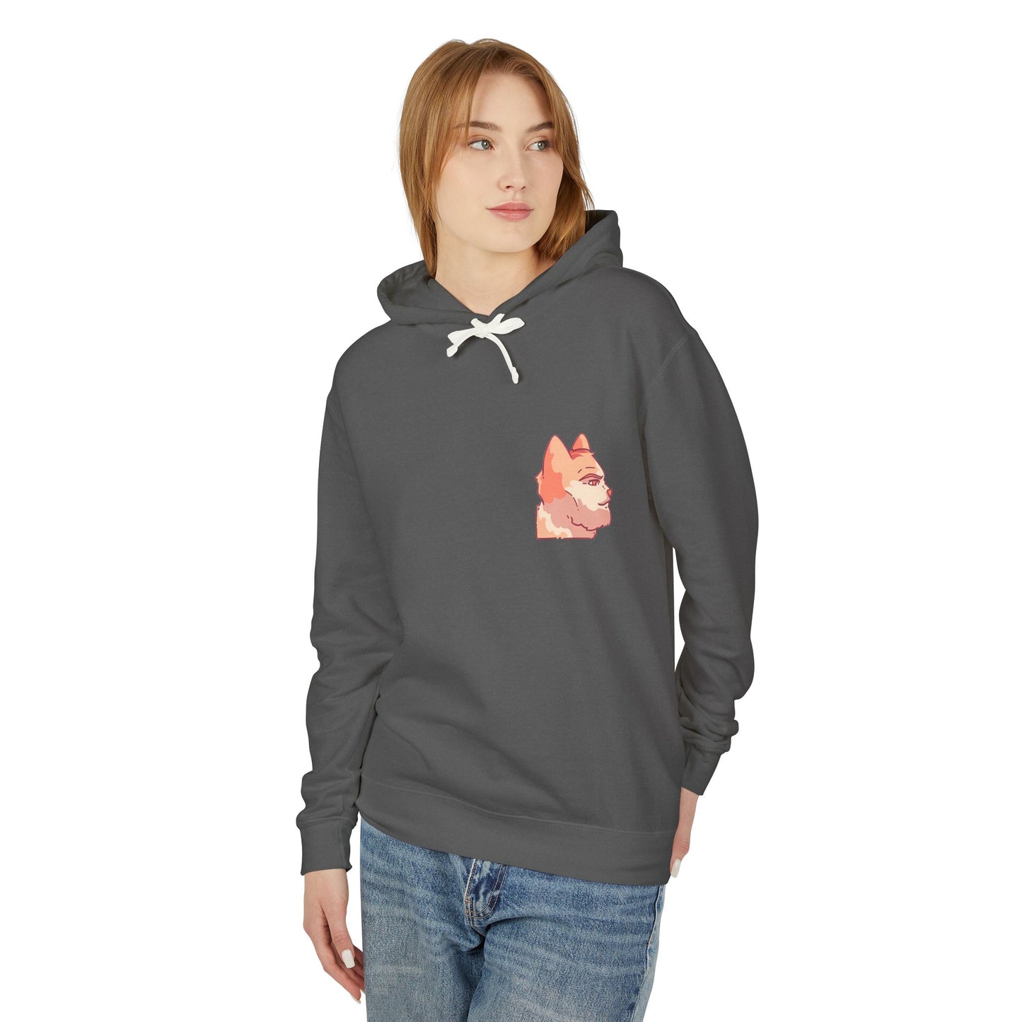 Gigachad Unisex Lightweight Hooded Sweatshirt - Perfect for Animal Lovers