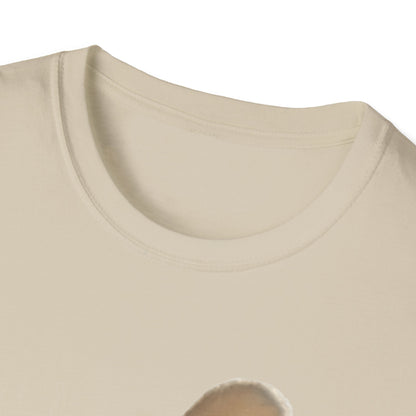 Heard you were 🏳️‍🌈- Cute Feline Graphic Unisex Softstyle T-Shirt – Perfect for Cat Lovers