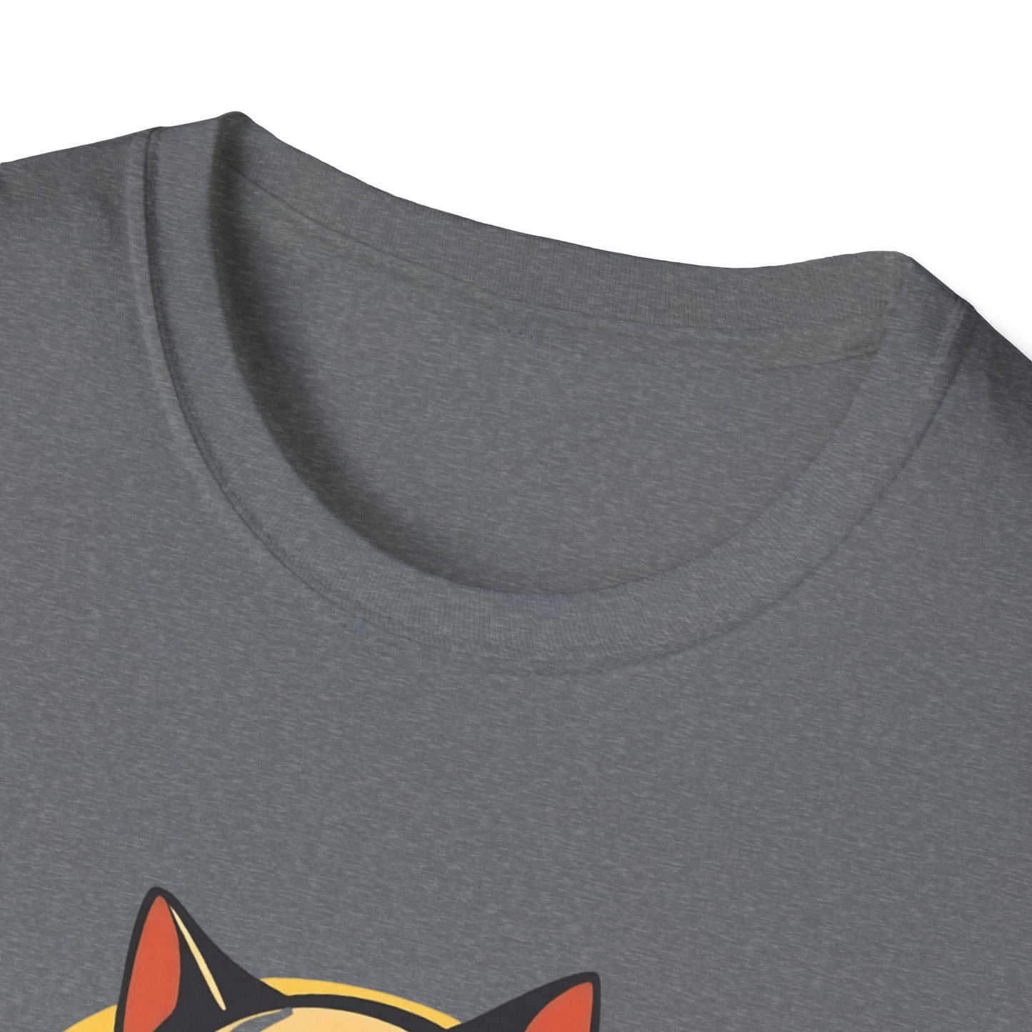 Chairman Meow Unisex Softstyle T-Shirt - Fun Cat Humor Tee for Cat Lovers