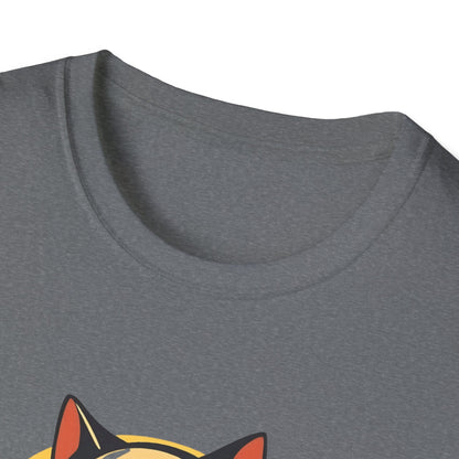 Chairman Meow Unisex Softstyle T-Shirt - Fun Cat Humor Tee for Cat Lovers