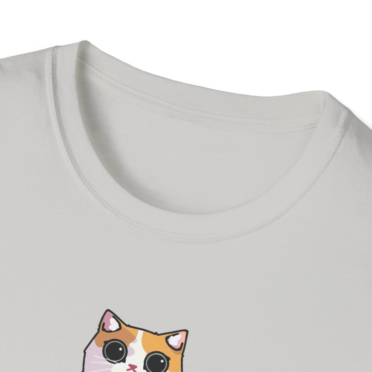 Superpower: Social Anxiety Unisex T-Shirt - Cute Cat Design