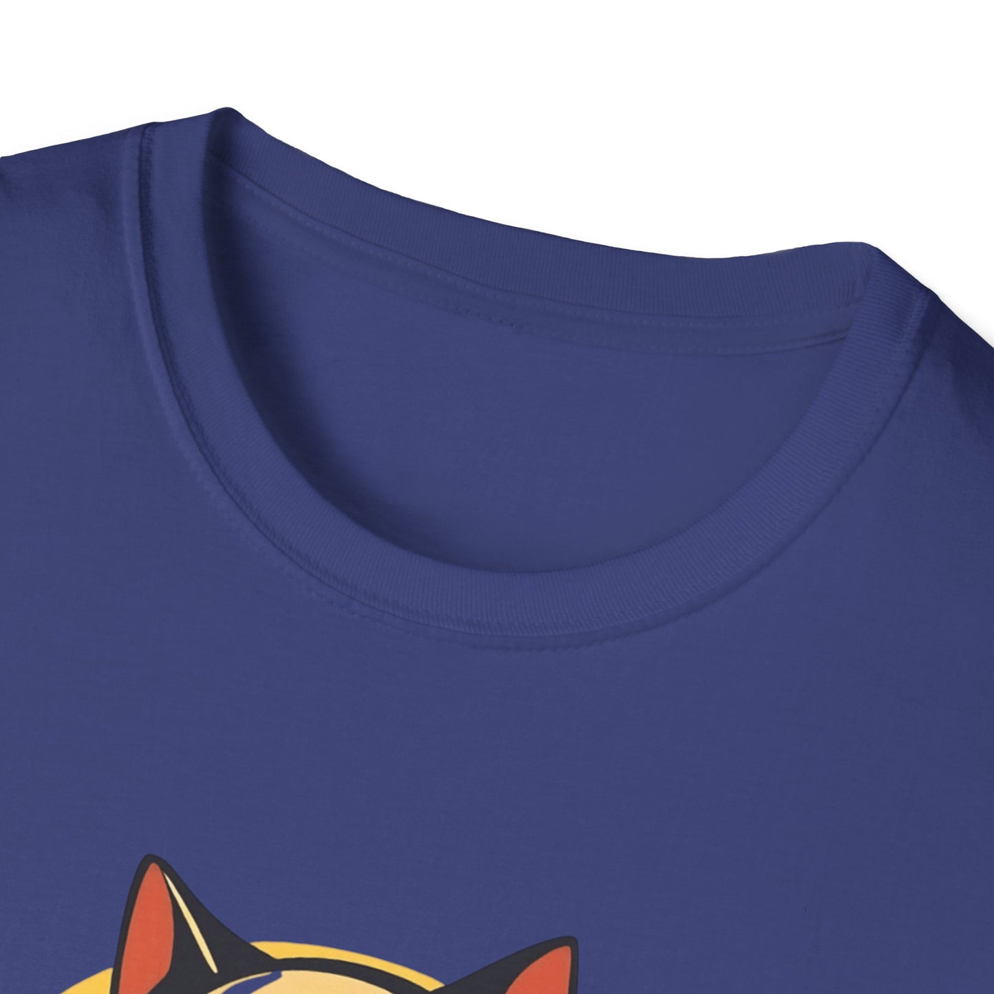 Chairman Meow Unisex Softstyle T-Shirt - Fun Cat Humor Tee for Cat Lovers