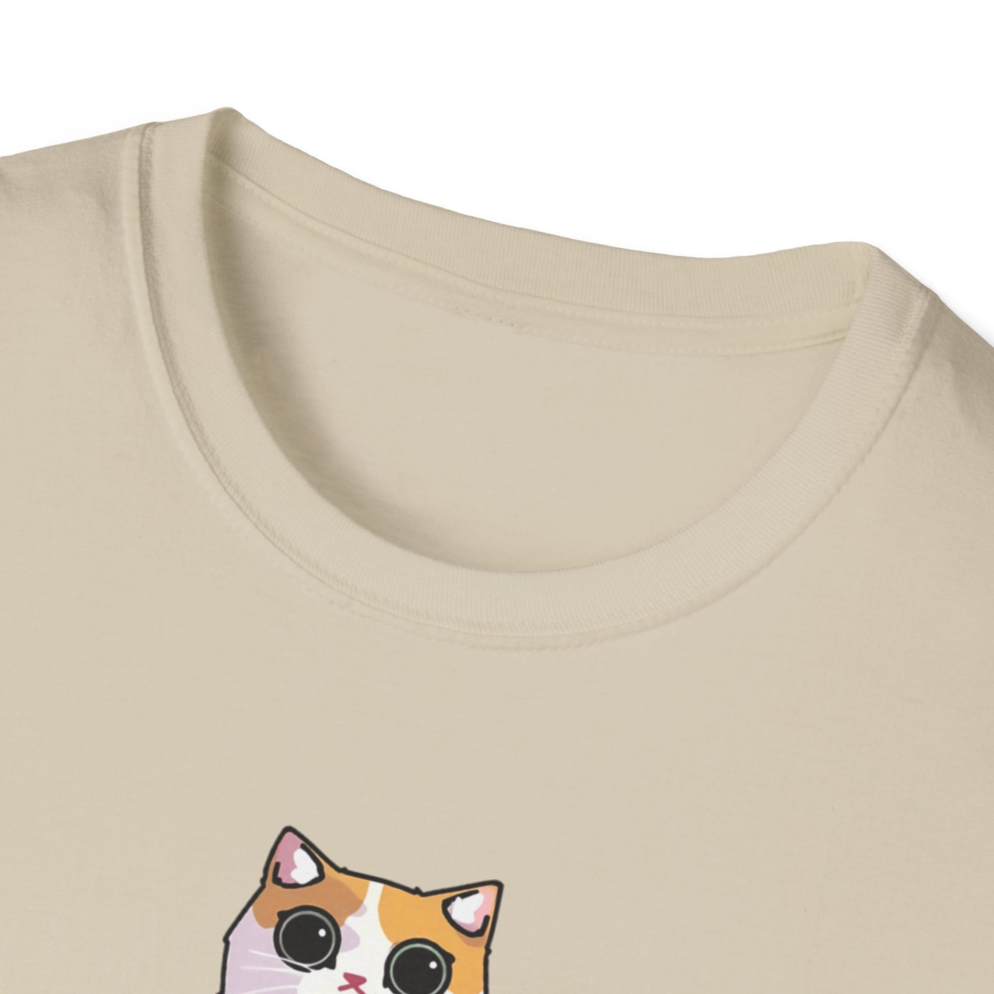 Superpower: Social Anxiety Unisex T-Shirt - Cute Cat Design