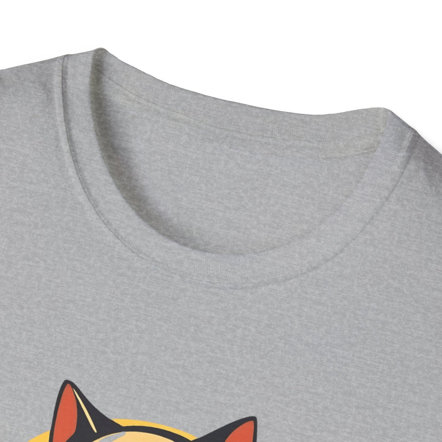 Chairman Meow Unisex Softstyle T-Shirt - Fun Cat Humor Tee for Cat Lovers