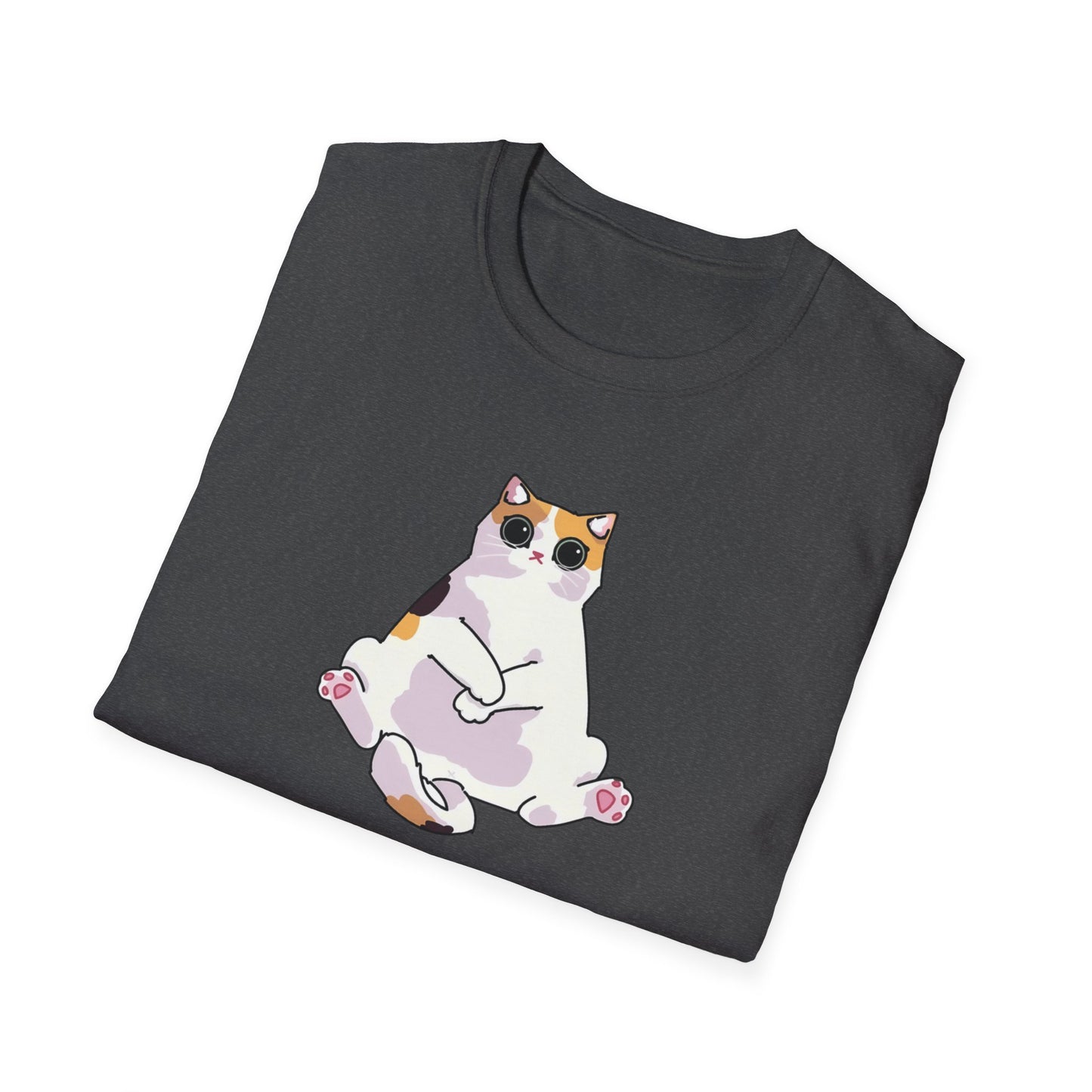 Superpower: Social Anxiety Unisex T-Shirt - Cute Cat Design