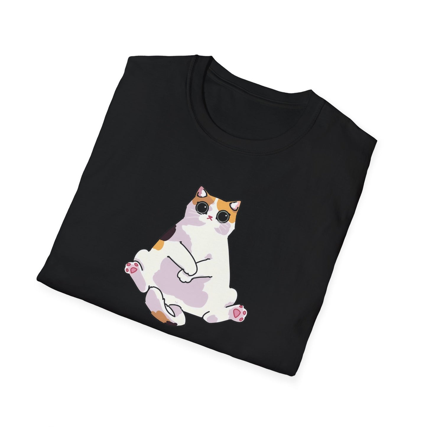 Superpower: Social Anxiety Unisex T-Shirt - Cute Cat Design