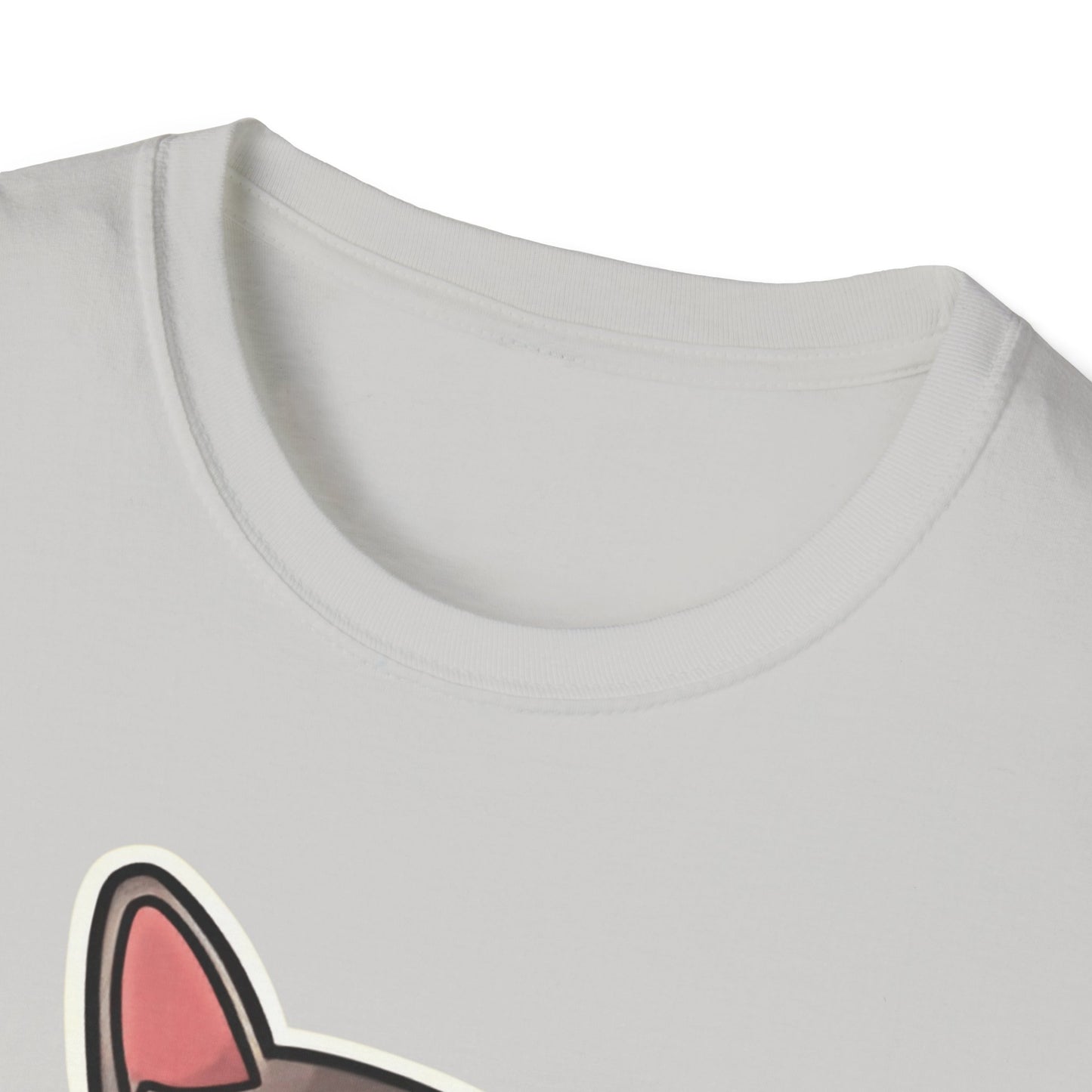 "Me When They Start Small Talk" | Funny Cat Graphic T-Shirt  | Unisex Softstyle Tee
