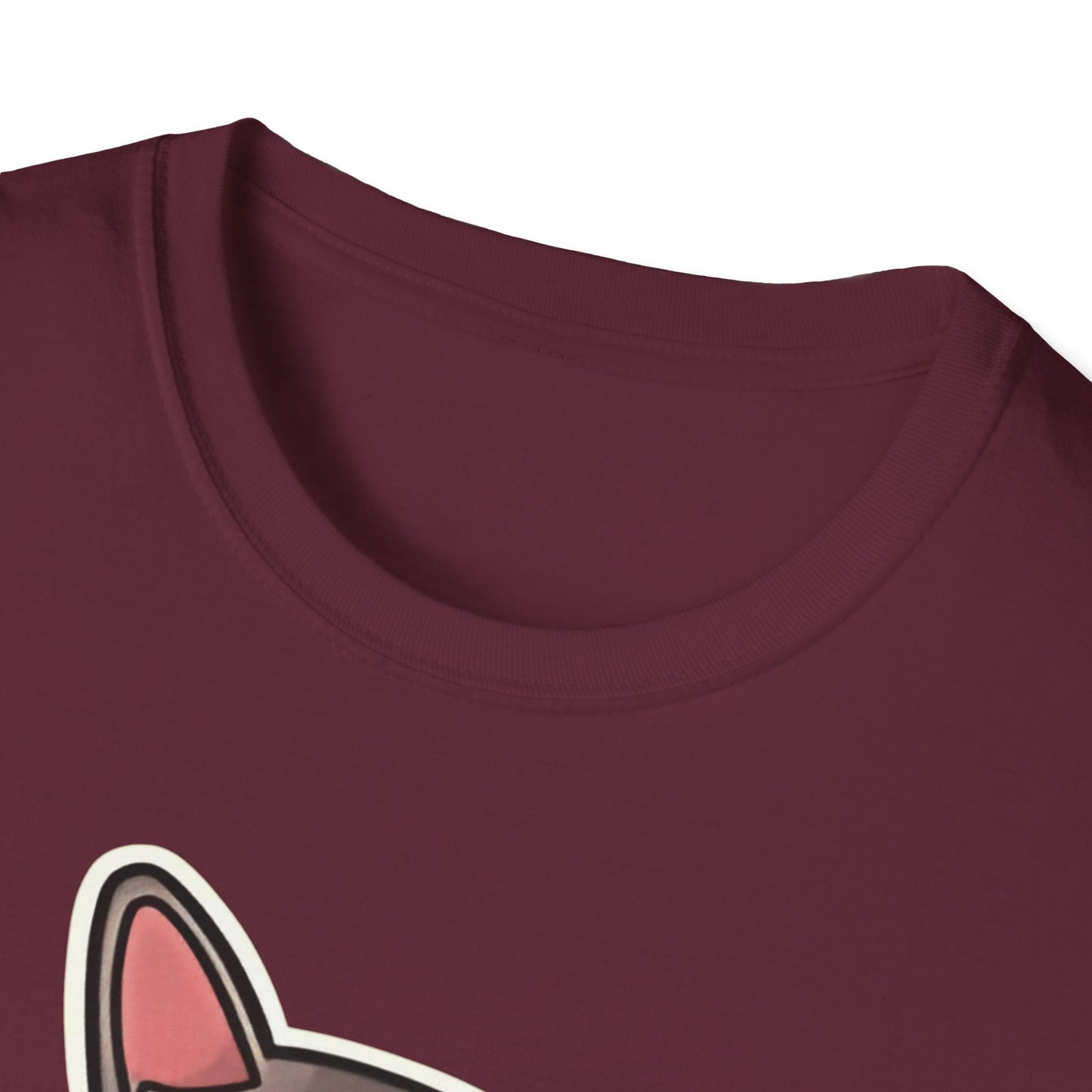 "Me When They Start Small Talk" | Funny Cat Graphic T-Shirt  | Unisex Softstyle Tee