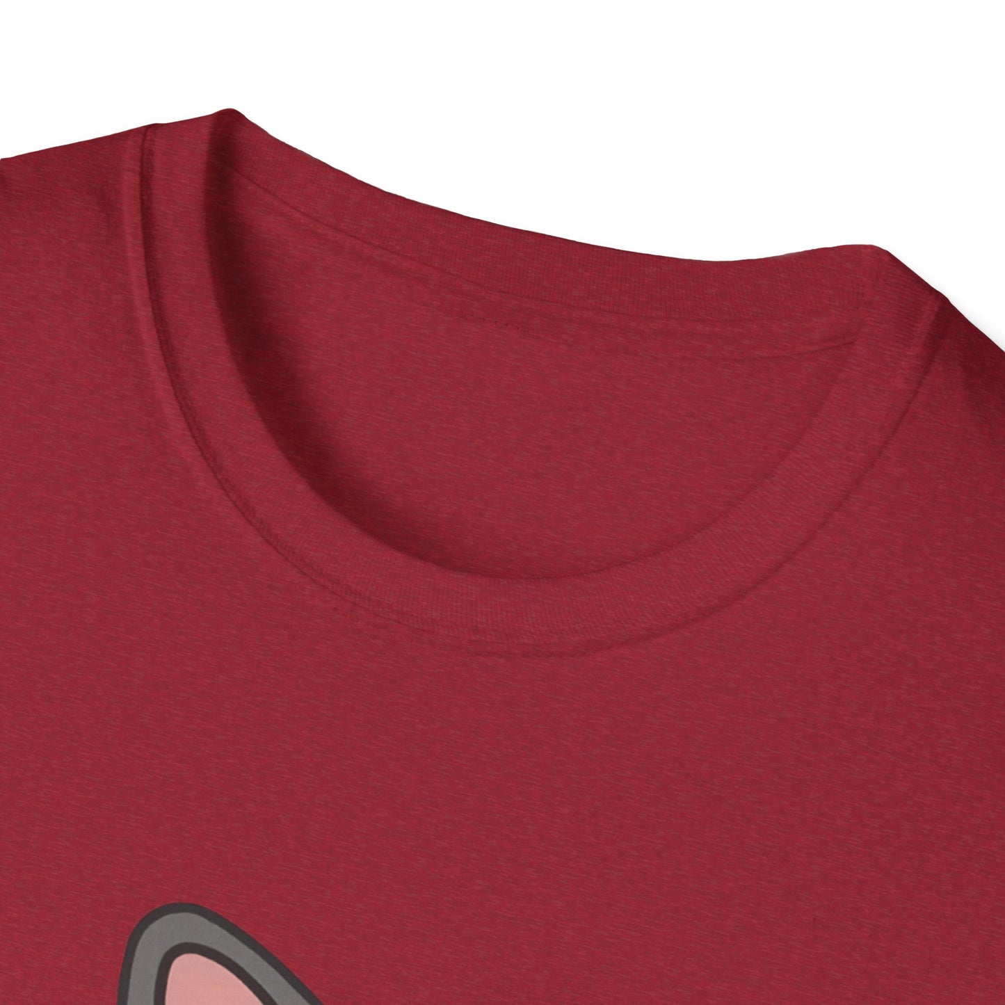 Cute Cat 'Bad Day' Unisex Softstyle T-Shirt - Perfect for Cat Lovers!