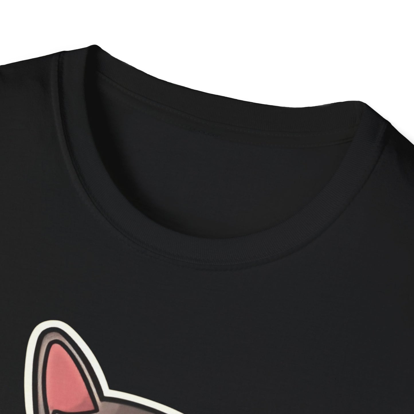 "Me When They Start Small Talk" | Funny Cat Graphic T-Shirt  | Unisex Softstyle Tee