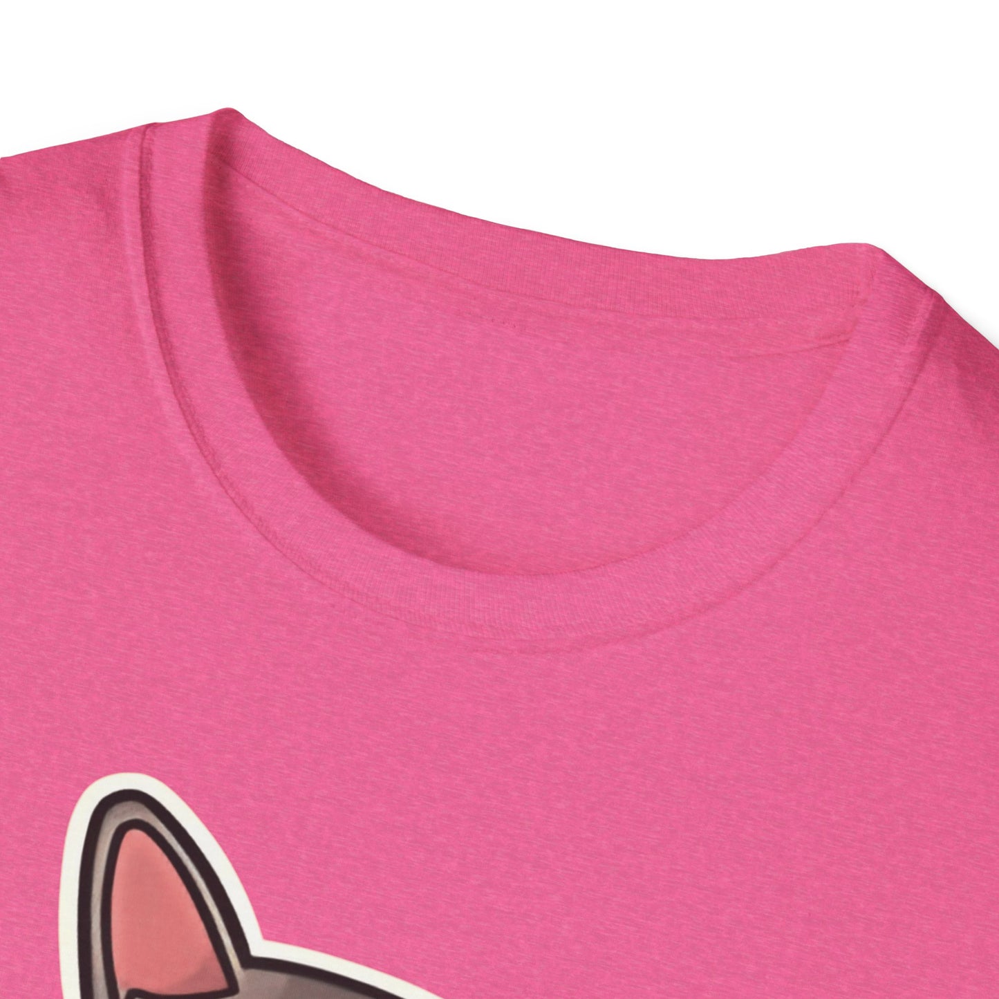 "Me When They Start Small Talk" | Funny Cat Graphic T-Shirt  | Unisex Softstyle Tee