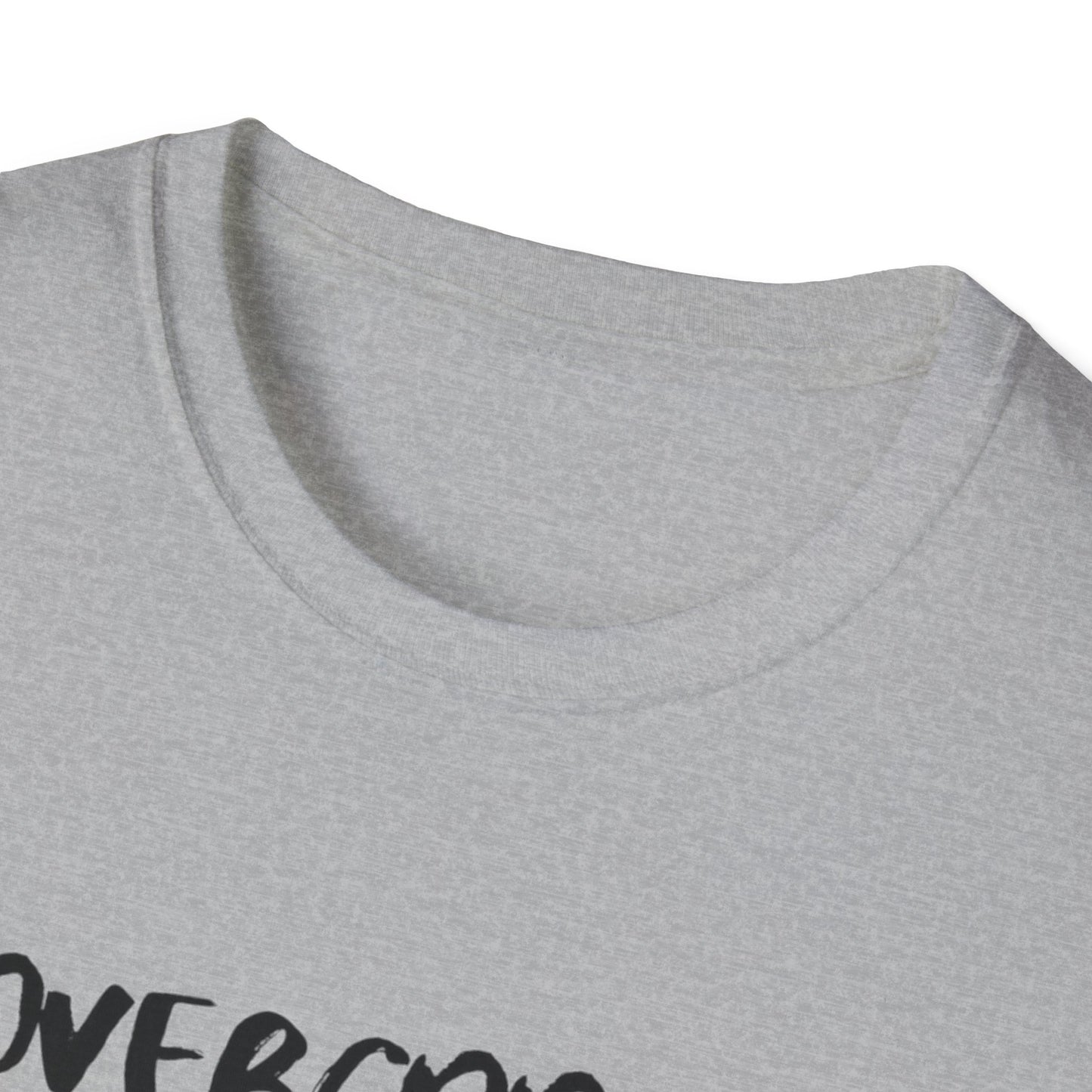 Funny Chef Cat T-Shirt - "Overcooked Kitchen Burned" - Unisex Softstyle