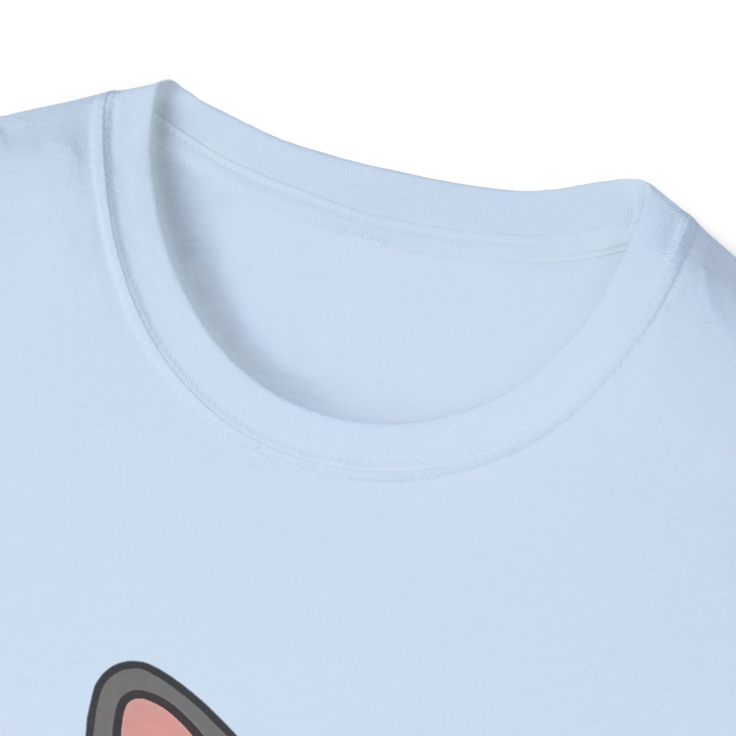 Cute Cat 'Bad Day' Unisex Softstyle T-Shirt - Perfect for Cat Lovers!