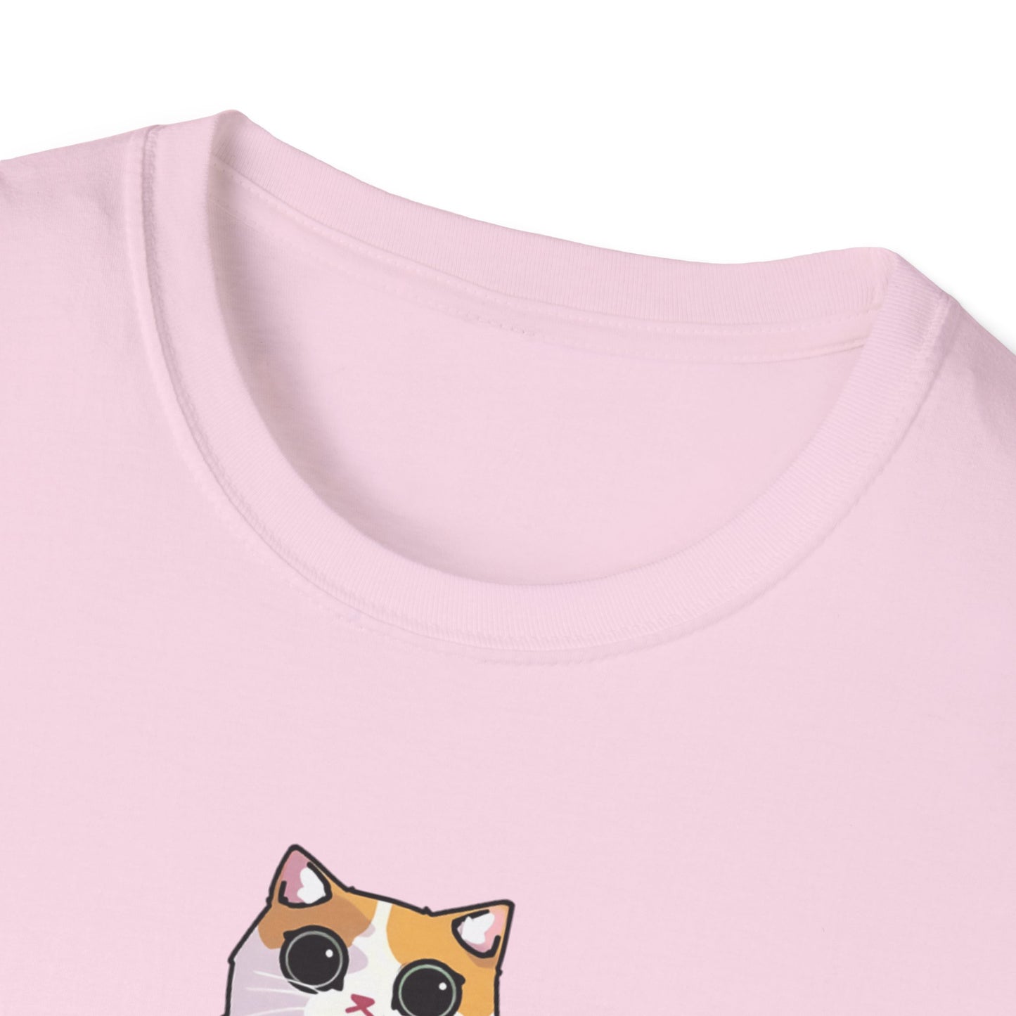 Superpower: Social Anxiety Unisex T-Shirt - Cute Cat Design