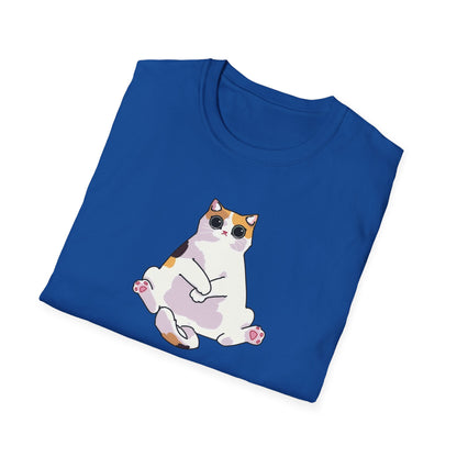 Superpower: Social Anxiety Unisex T-Shirt - Cute Cat Design