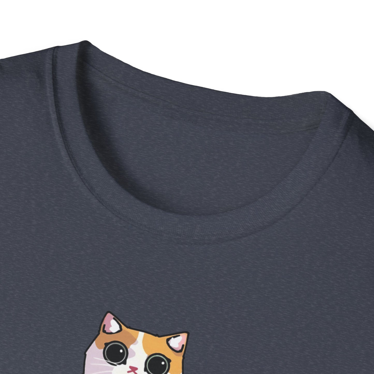 Superpower: Social Anxiety Unisex T-Shirt - Cute Cat Design