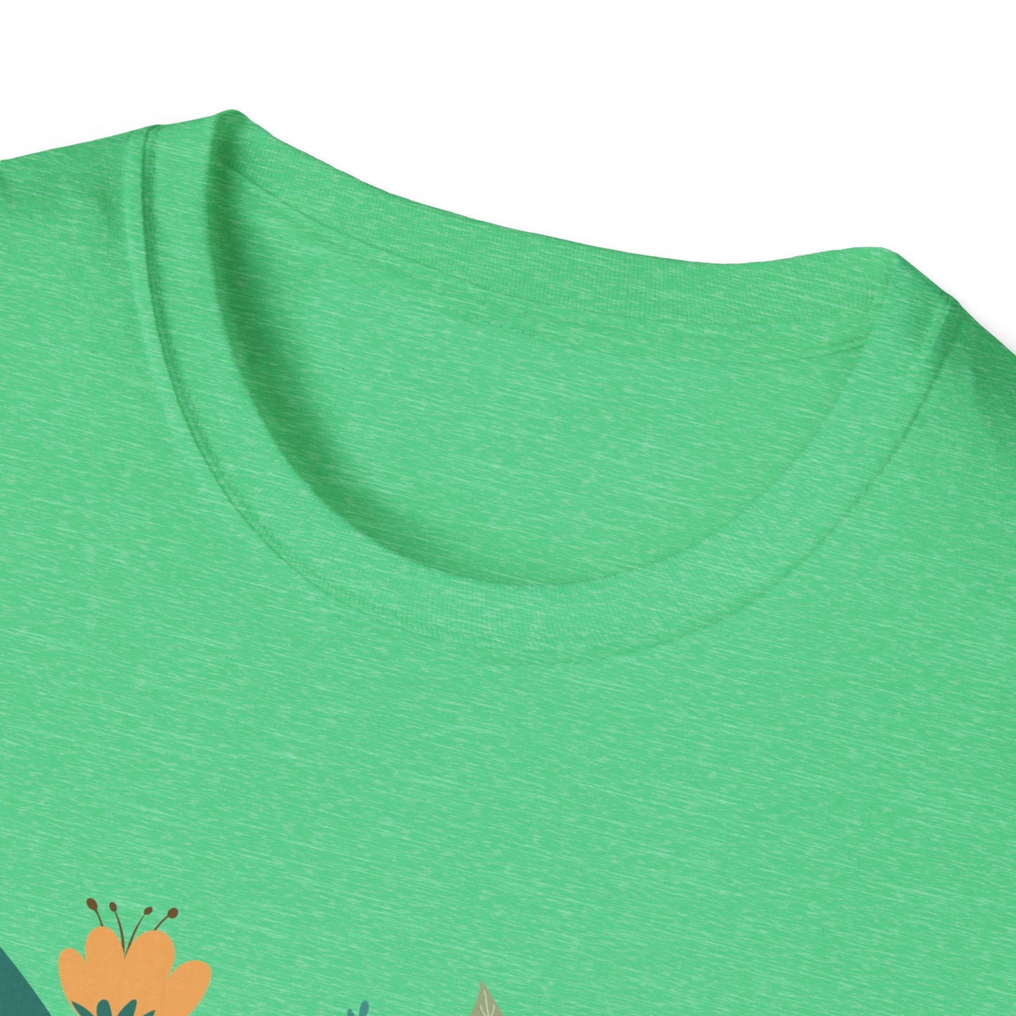 Floral Cat Graphic T-Shirt - 'Hate You All' Cute Unisex Tee