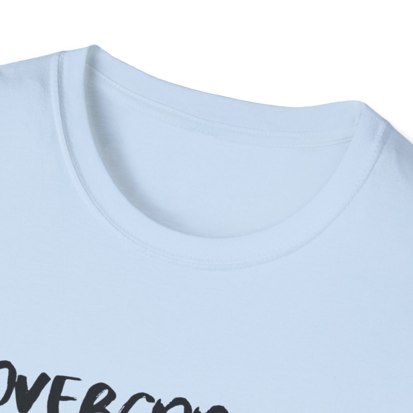 Funny Chef Cat T-Shirt - "Overcooked Kitchen Burned" - Unisex Softstyle