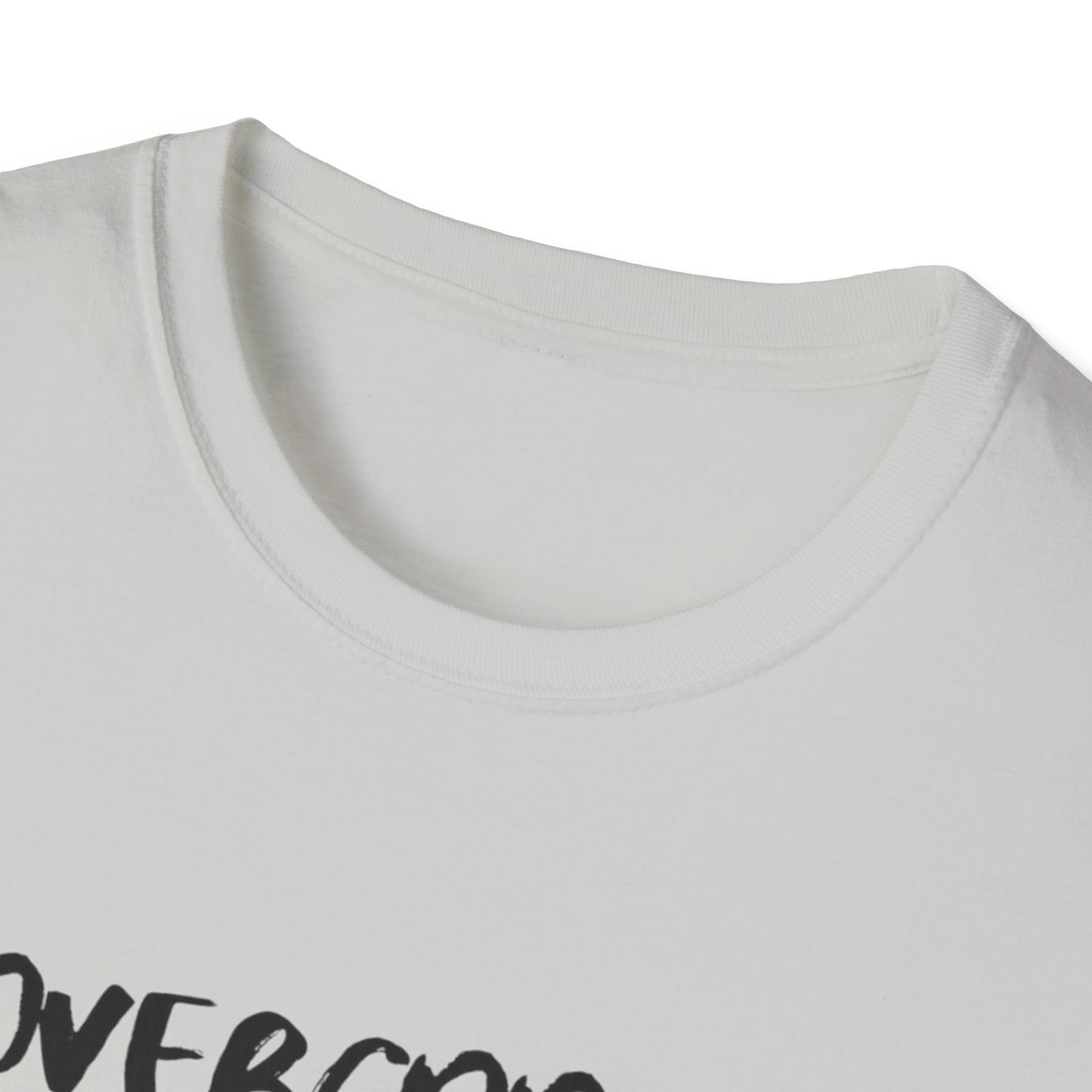 Funny Chef Cat T-Shirt - "Overcooked Kitchen Burned" - Unisex Softstyle
