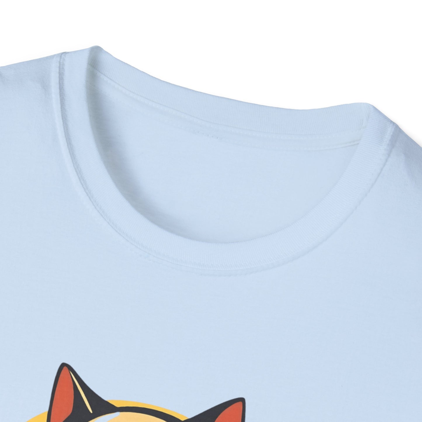 Chairman Meow Unisex Softstyle T-Shirt - Fun Cat Humor Tee for Cat Lovers