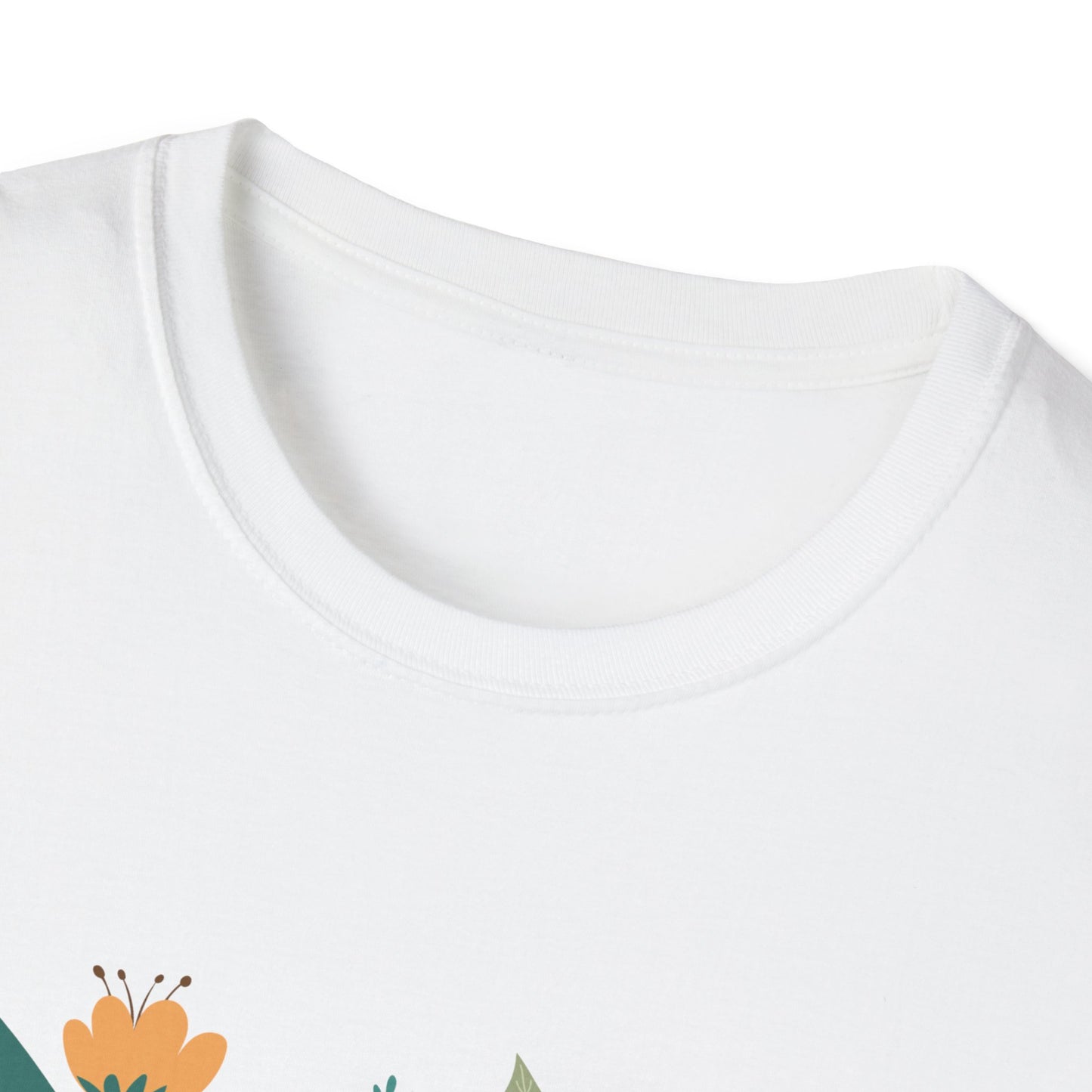 Floral Cat Graphic T-Shirt - 'Hate You All' Cute Unisex Tee