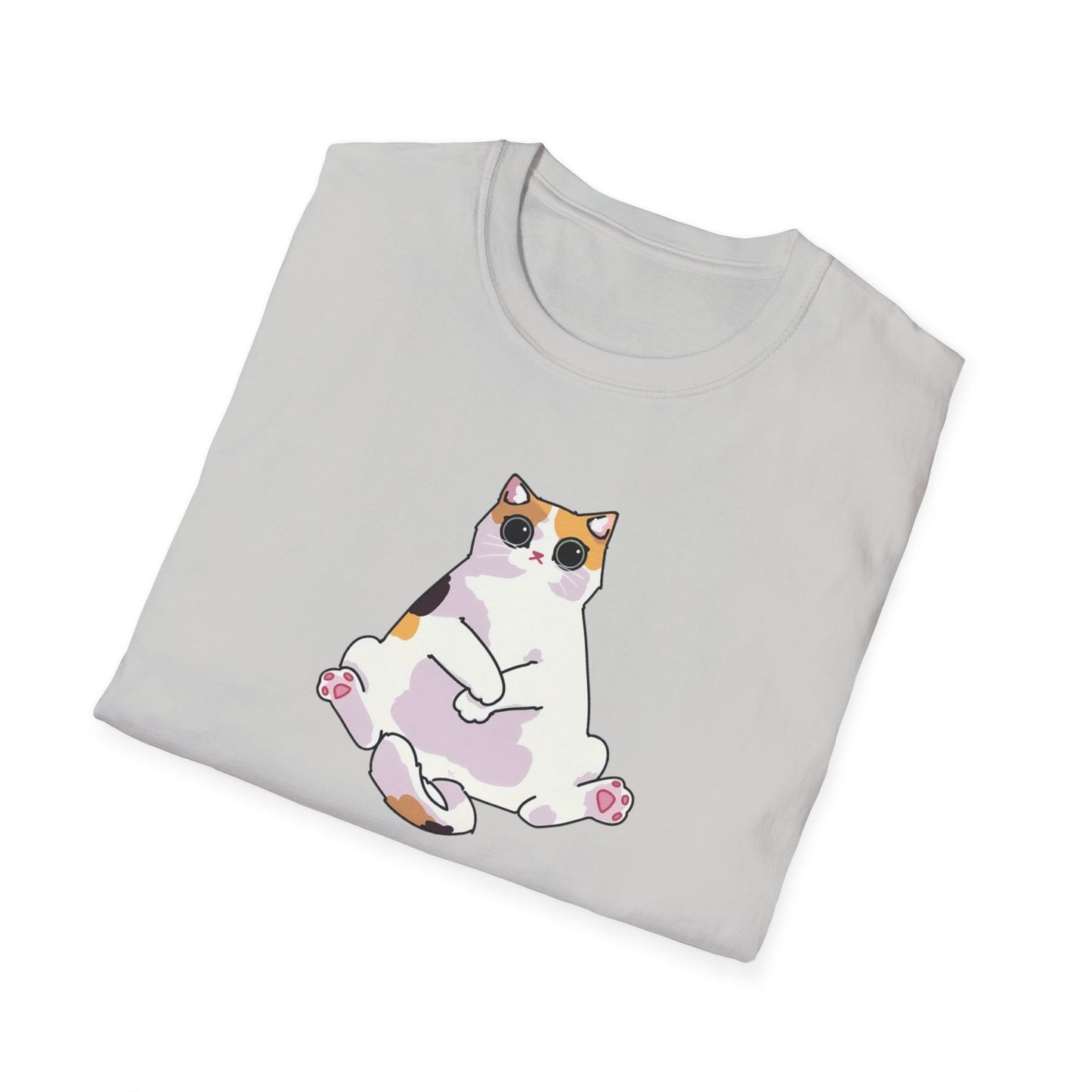 Superpower: Social Anxiety Unisex T-Shirt - Cute Cat Design