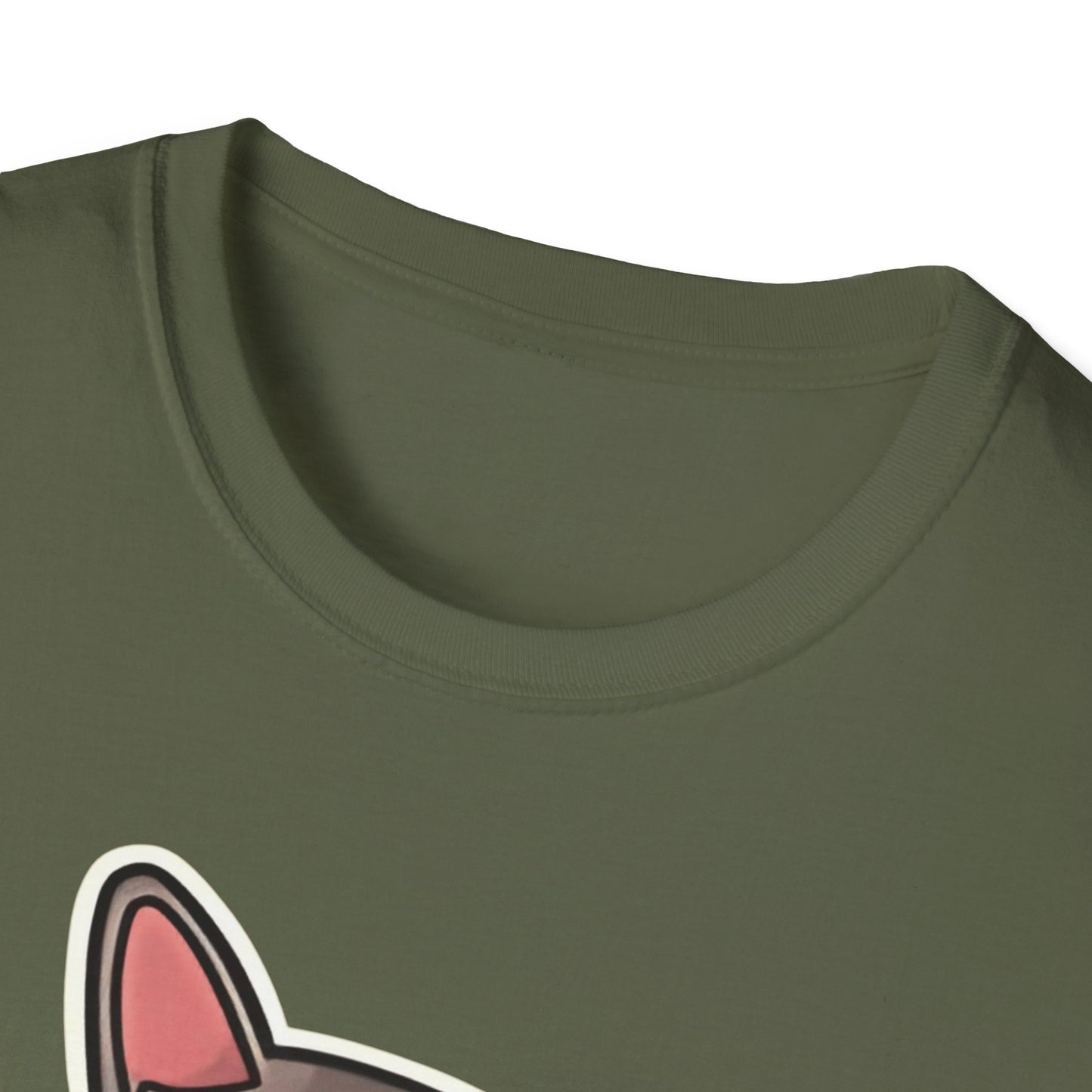 "Me When They Start Small Talk" | Funny Cat Graphic T-Shirt  | Unisex Softstyle Tee