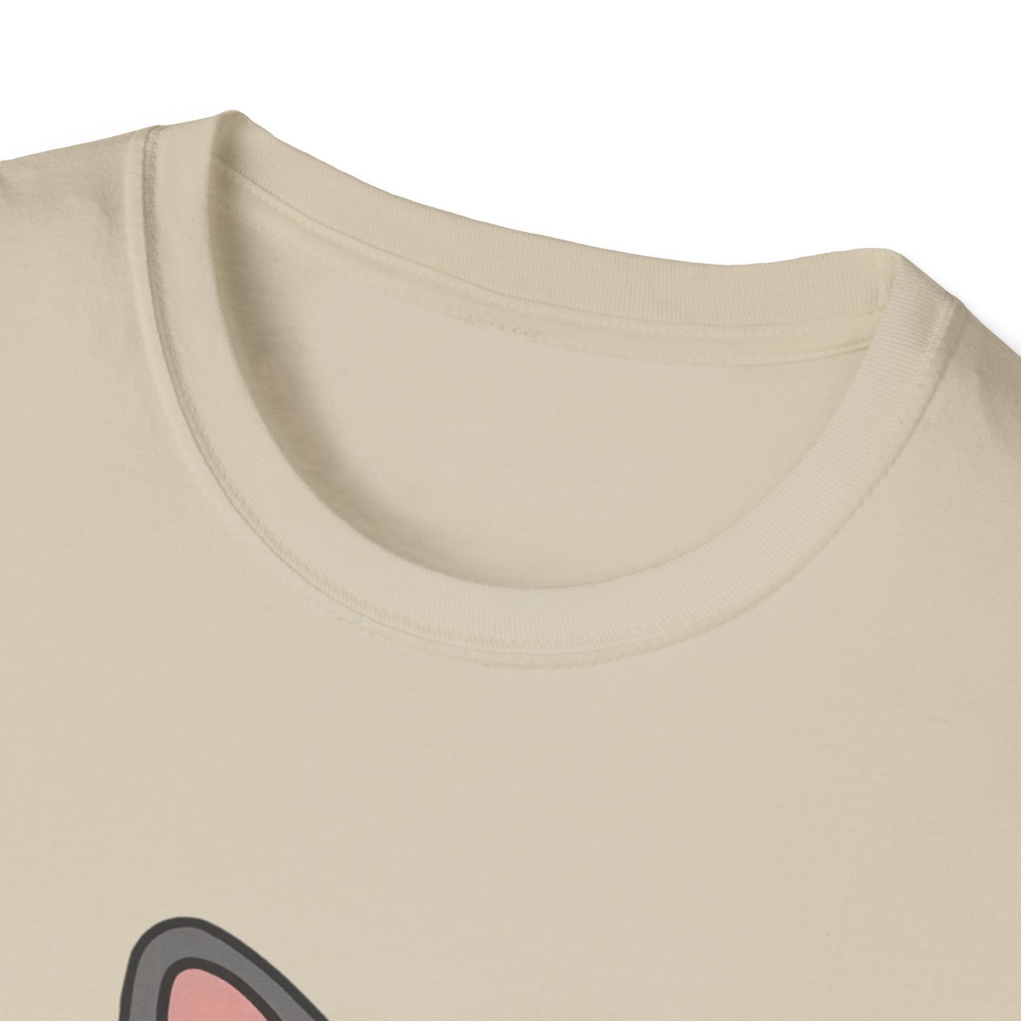 Cute Cat 'Bad Day' Unisex Softstyle T-Shirt - Perfect for Cat Lovers!