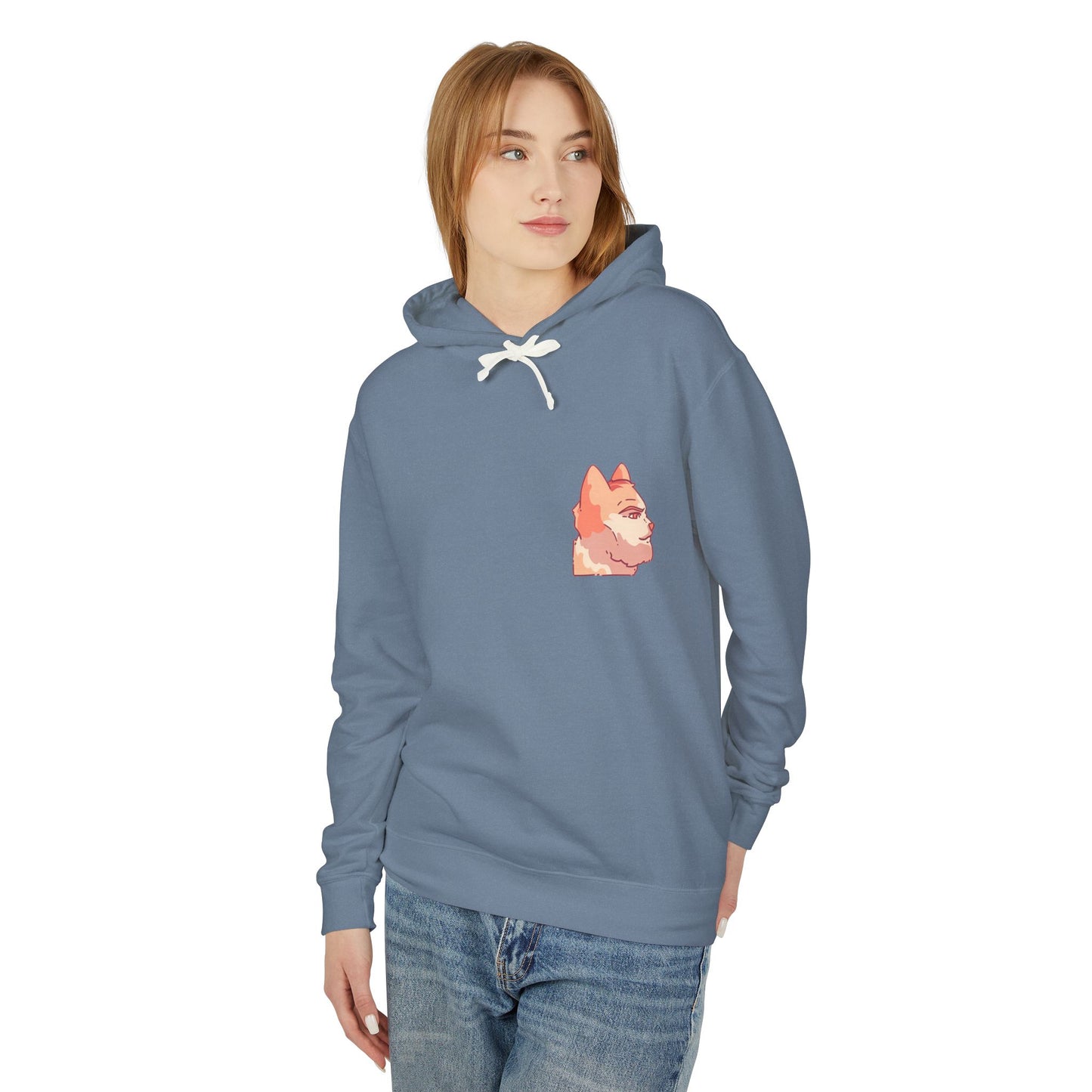 Gigachad Unisex Lightweight Hooded Sweatshirt - Perfect for Animal Lovers