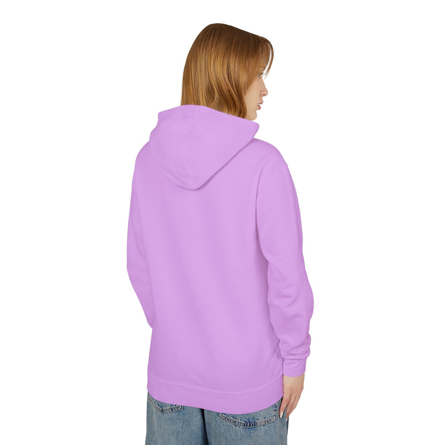 Hey Gorgeous Cat Unisex Lightweight Hoodie - Cute and Comfy Sweatshirt