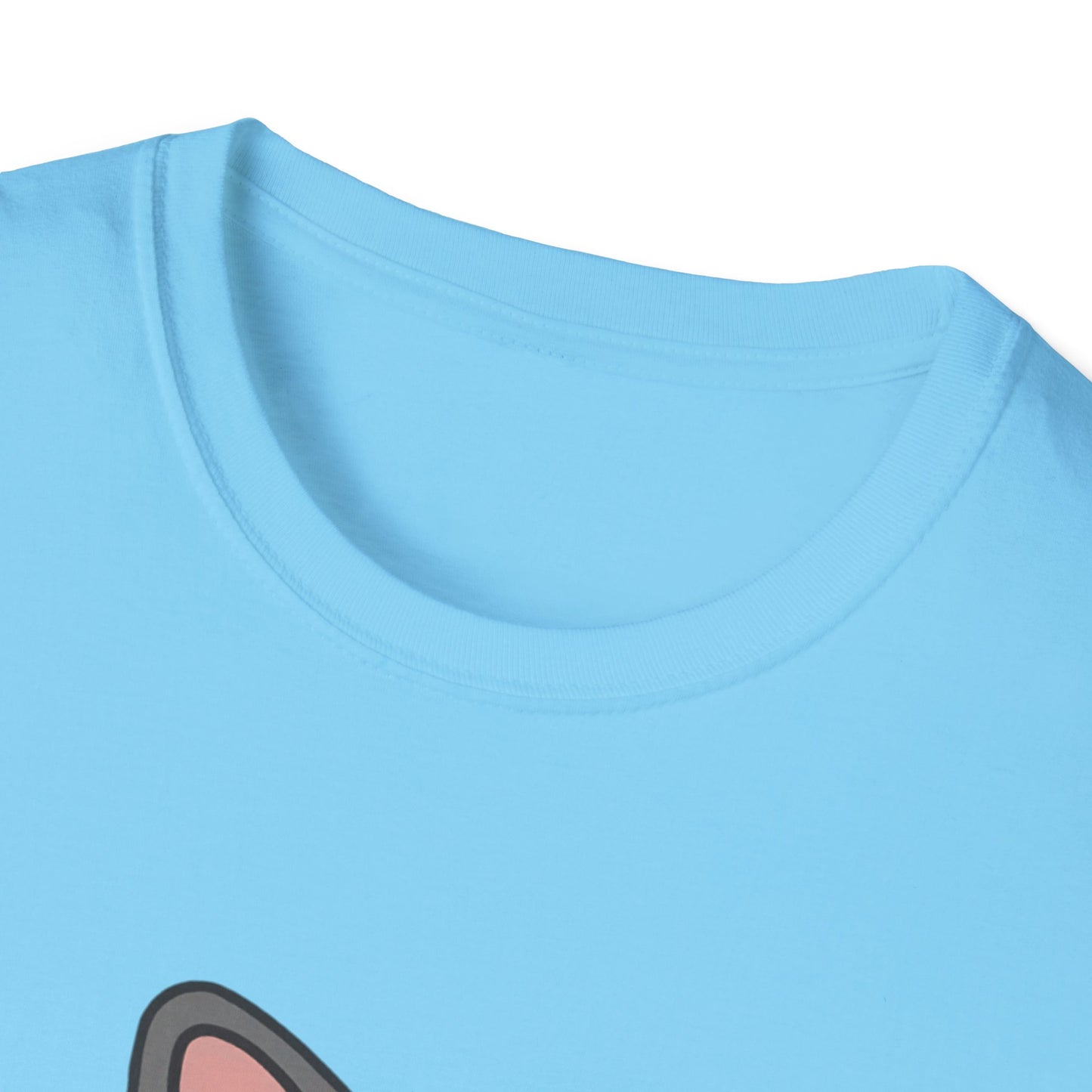 Cute Cat 'Bad Day' Unisex Softstyle T-Shirt - Perfect for Cat Lovers!