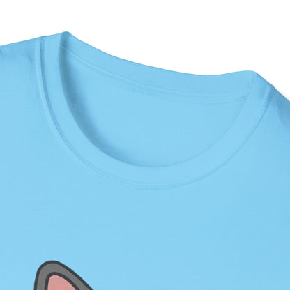 Cute Cat 'Bad Day' Unisex Softstyle T-Shirt - Perfect for Cat Lovers!
