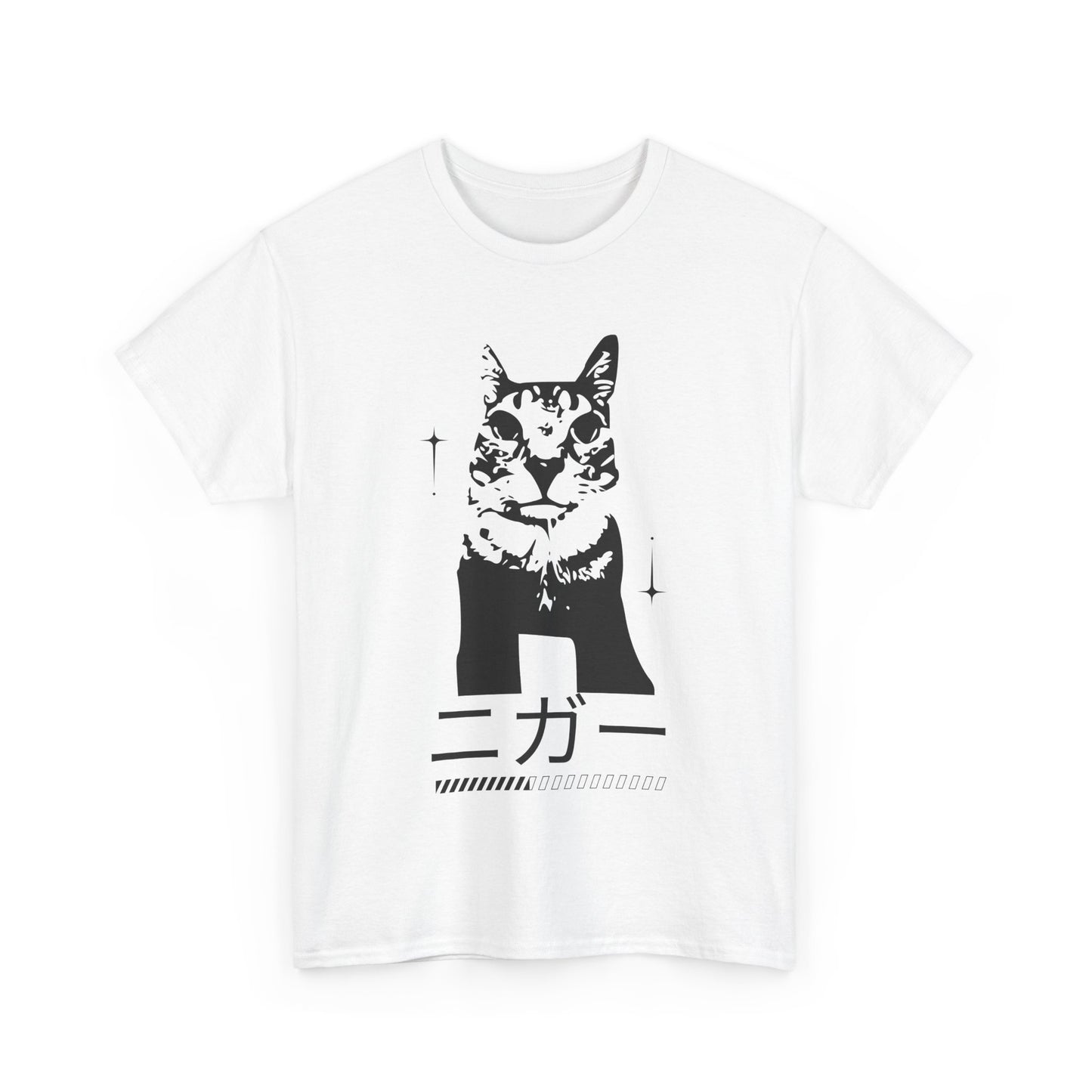 Black cat t-shirt