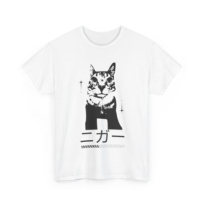 Black cat t-shirt