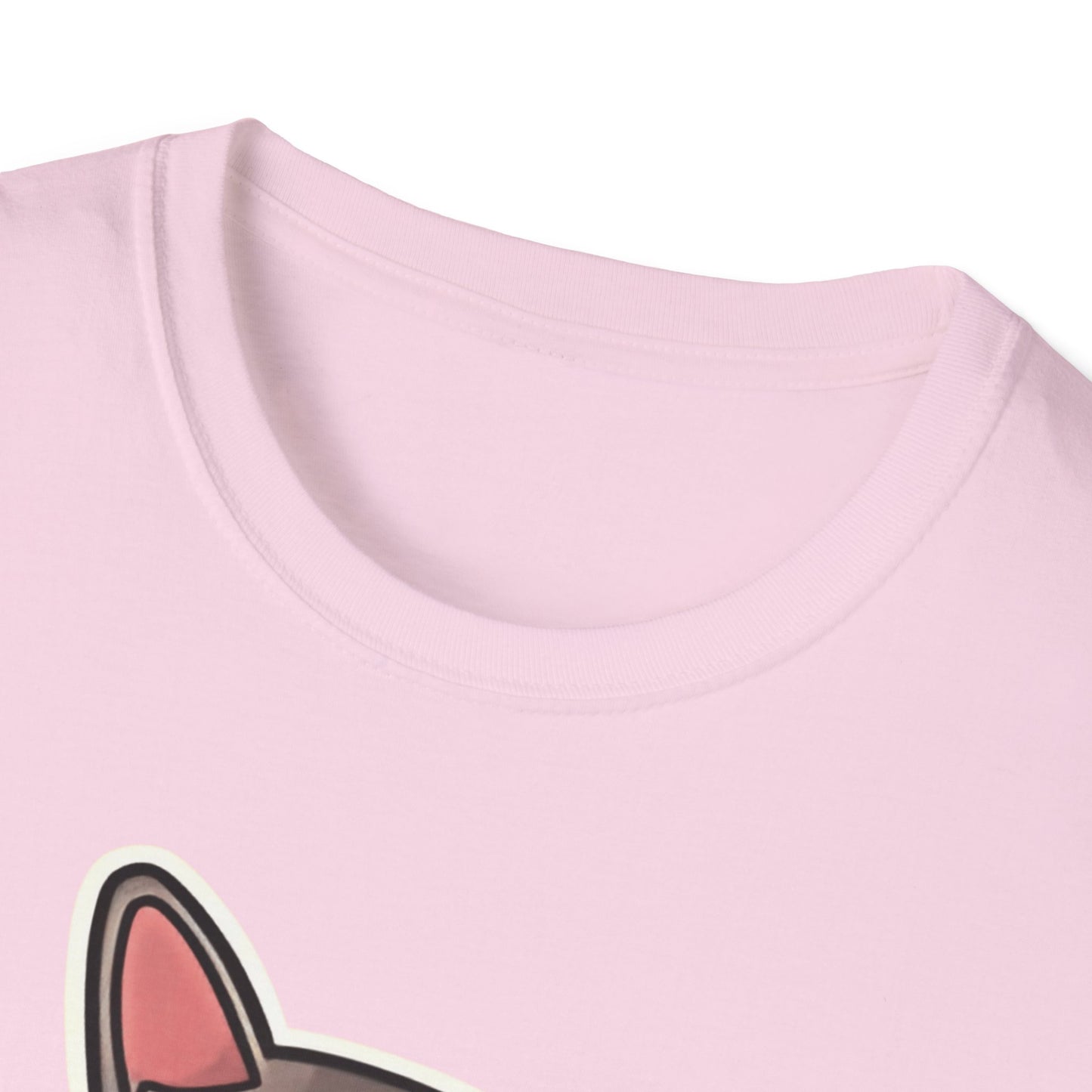 "Me When They Start Small Talk" | Funny Cat Graphic T-Shirt  | Unisex Softstyle Tee