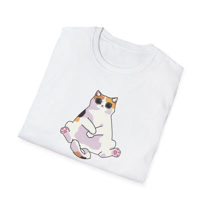 Superpower: Social Anxiety Unisex T-Shirt - Cute Cat Design