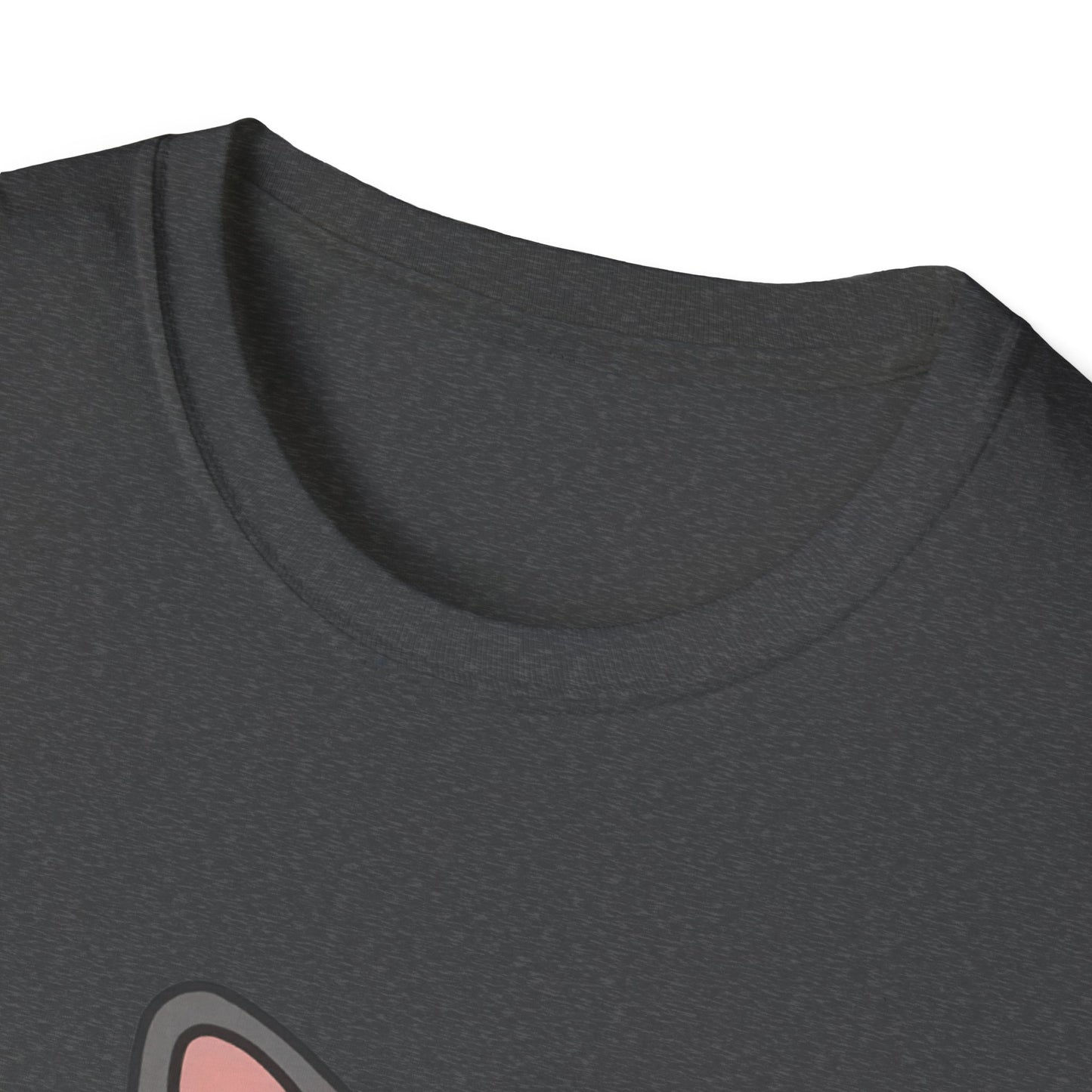 Cute Cat 'Bad Day' Unisex Softstyle T-Shirt - Perfect for Cat Lovers!