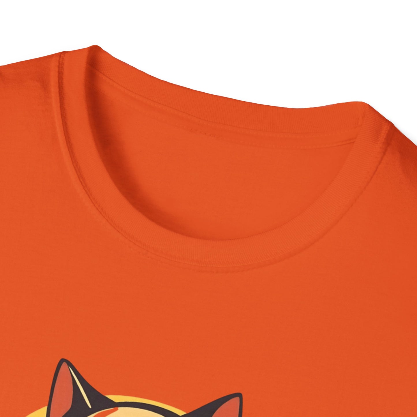 Chairman Meow Unisex Softstyle T-Shirt - Fun Cat Humor Tee for Cat Lovers