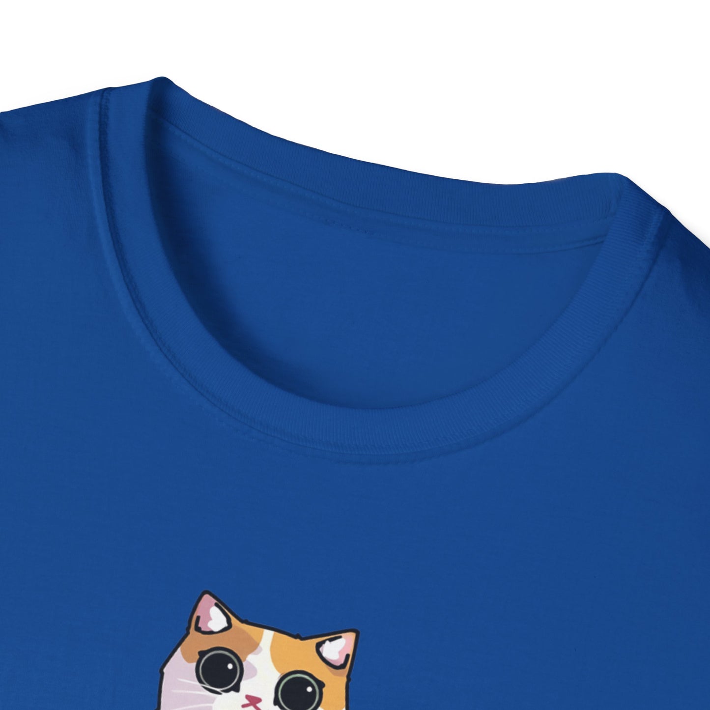 Superpower: Social Anxiety Unisex T-Shirt - Cute Cat Design