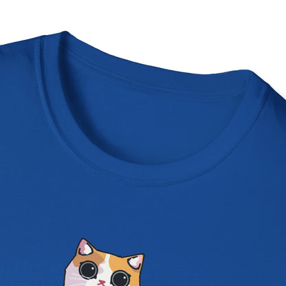 Superpower: Social Anxiety Unisex T-Shirt - Cute Cat Design
