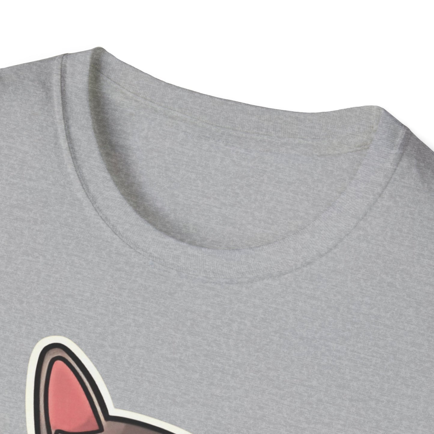 "Me When They Start Small Talk" | Funny Cat Graphic T-Shirt  | Unisex Softstyle Tee