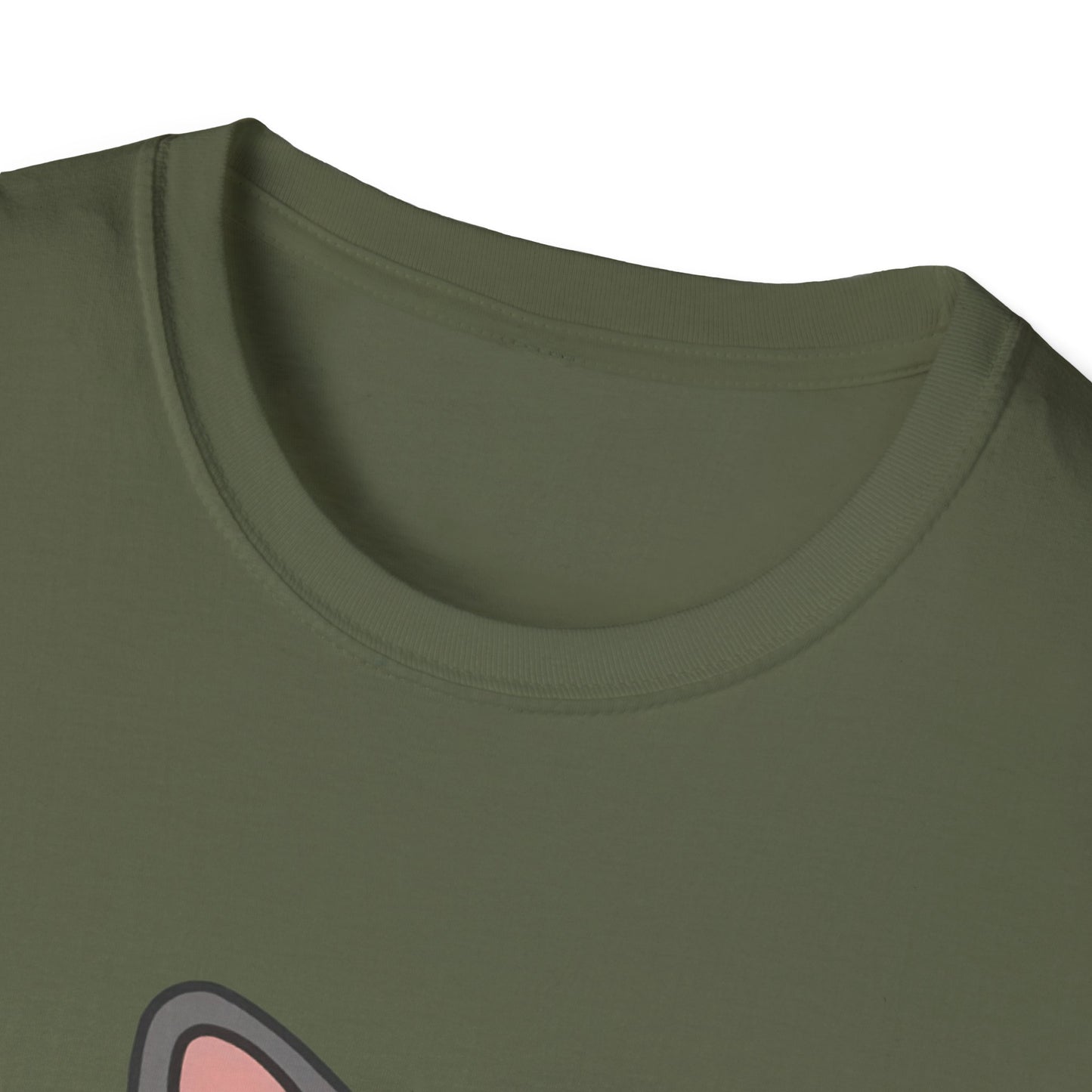 Cute Cat 'Bad Day' Unisex Softstyle T-Shirt - Perfect for Cat Lovers!