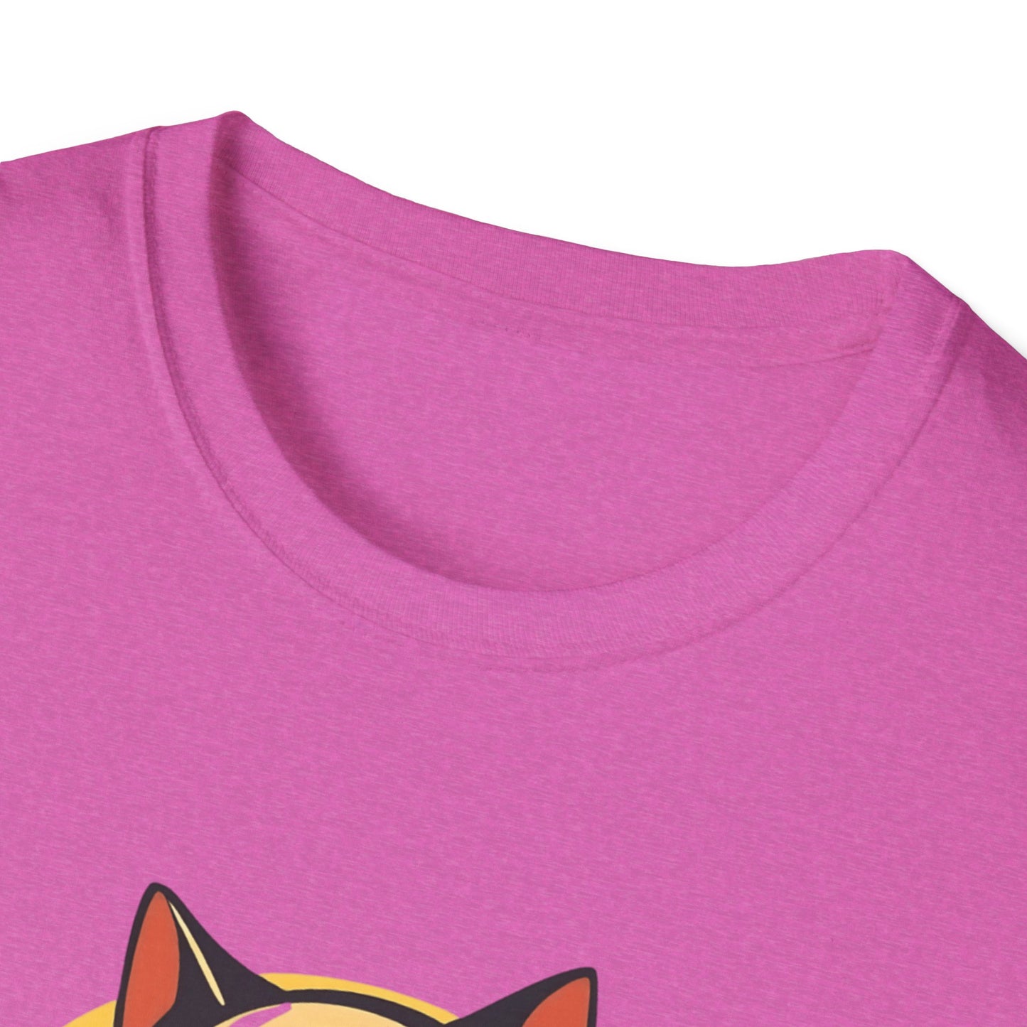 Chairman Meow Unisex Softstyle T-Shirt - Fun Cat Humor Tee for Cat Lovers