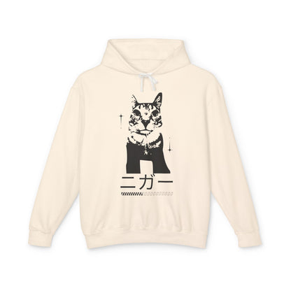 Trendy Cat Graphic Unisex Lightweight Hoodie